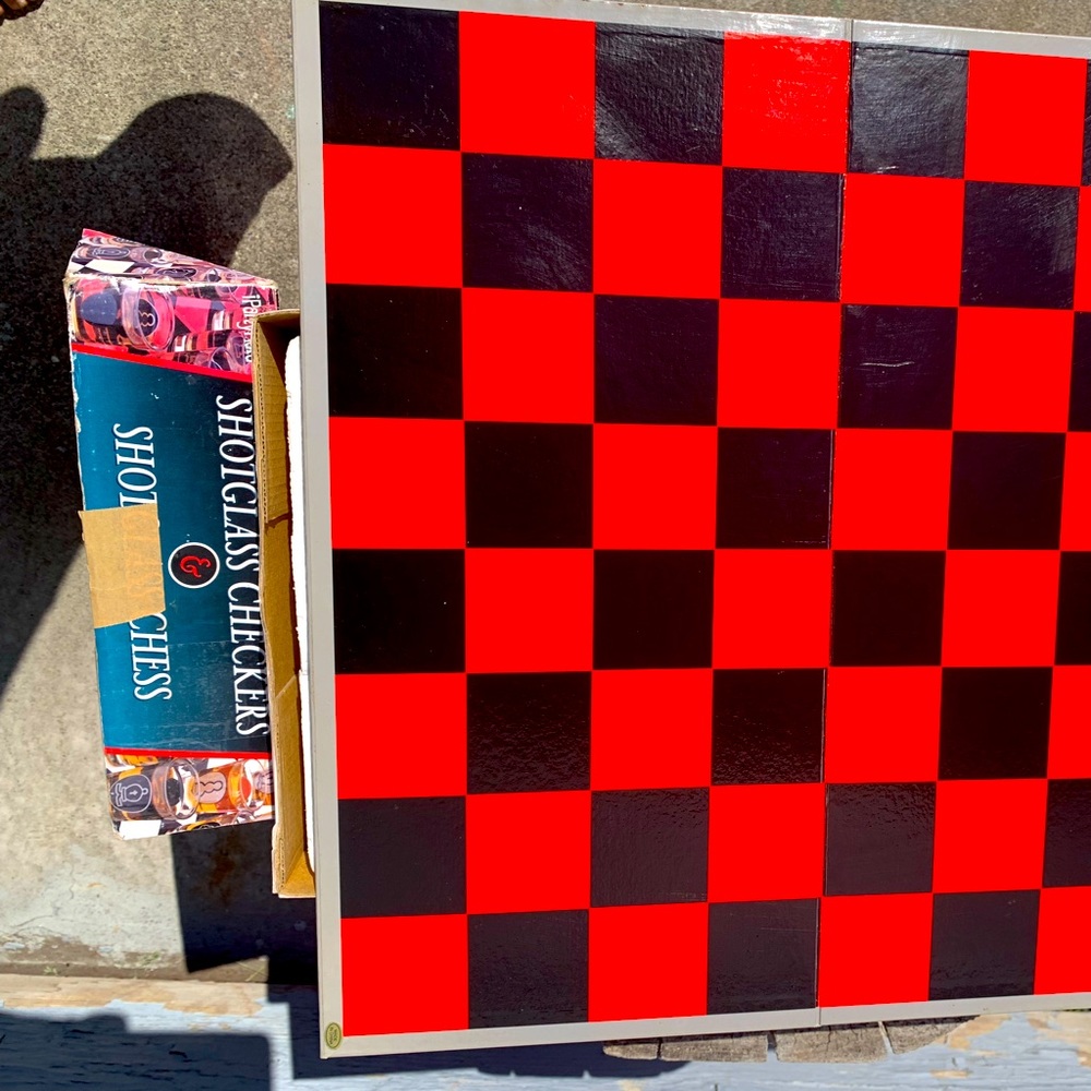 Shot Glass Chess Game